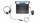Dell Wired Headset - WH125 (520-BBLV)