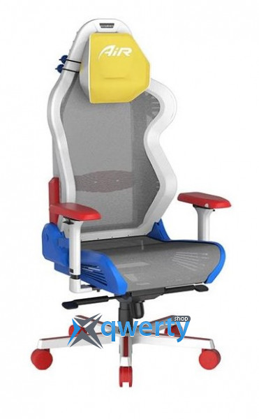 DXRACER Air Pro D7200 White/Blue/Red/Yellow (AIR-R1S-WRB.G-B3-NVF)