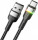 Essager Colorful LED USB Cable Fast Charging 3A USB-A to Type C 2m black (EXCT-XCDA01)