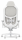 Fractal Design Refine Fabric Light Gray (FD-CH-RE1F-02)