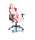 FragON 2X Series White/Red Carbon (FGLHF2BT2D1221RD1_Red_carbon)