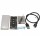 Frime SATA HDD/SSD 2.5, USB 3.0, Metal, Silver (FHE201.M2U30)