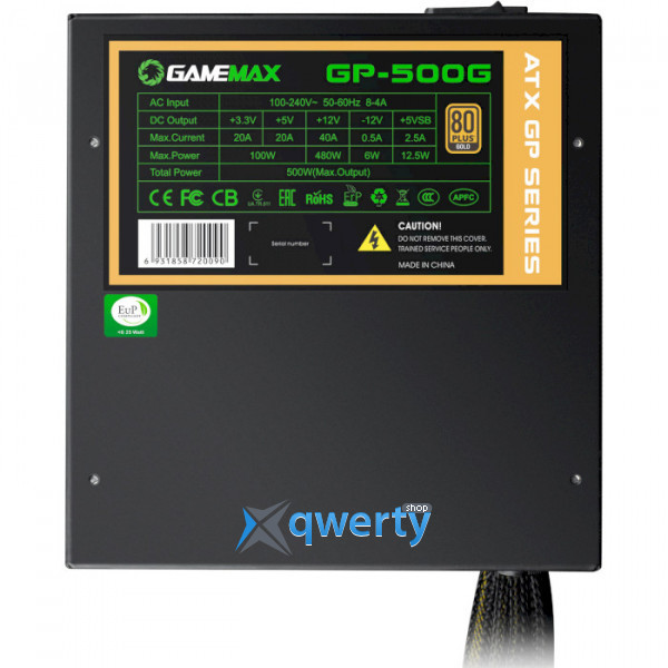 GAMEMAX (GP-500G) 500W