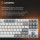 GamePro Genesis Metallic MK110W Outemu Red Swithes USB White