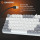 GamePro Genesis Metallic MK110W Outemu Red Swithes USB White