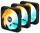 Gigabyte EZ Chain RVS Fan 120 3pcs Black (GP-GBT EZRVSFAN1203)