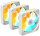 Gigabyte EZ Chain RVS Fan 120 Ice 3pcs White (GP-GBT EZRVSFAN1203 ICE)