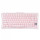 GravaStar Mercury K1 80keys, GravaStar x Kailh Cheery Pink, EN, BT/WL/USB, Sakura Pink (GSK1_P_PNK)