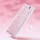 GravaStar Mercury K1 80keys, GravaStar x Kailh Cheery Pink, EN, BT/WL/USB, Sakura Pink (GSK1_P_PNK)