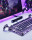 GravaStar Mercury V75 Pro 80keys / GravaStar x Gateron Jade Gaming / USB-A, 8k, RGB / Iron Purple (GSV75PRO_PL)