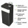 HOCO 50000mAh Powermaster PD/20W, QC/22.5W, Lamp, Black (J86A / 714738)