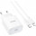 HOCO C76A Pro Majestic USB-C PD30W + cable USB-C to Lightning White (6942007616317)