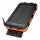 HOCO J164 Platinum solar dual lighting power bank(8000mAh) Black (6942007667579)
