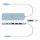 J5create USB-C 6-в-1 Cyan (JCD373EC-N)