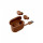 Jlab GO Air Tones True Wireless Saddle Brown (IEUEBGAPTONERCA124)