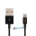 JUST Simple Lighting USB Cable Black 1M (LGTNG-SMP10-BLCK)
