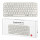 Keychron B1 Pro, USB/WL/BT, ivory white (B1P-K8-UA)