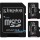 microSD Kingston Canvas Select Plus 2x64GB Class 10 V10 A1 +SD адаптер (SDCS2/64GB-2P1A)