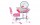 Комплект FunDesk Парта и стул-трансформеры Piccolino Pink