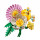 LEGO Botanicals Миниатюрный солнечный букет (10347)