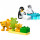 LEGO DUPLO Town Семейства диких животных: Пингвины и Львы (10442)