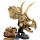LEGO Jurassic World Окаменелости динозавров: череп трицератопса (76969)