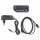Maxxter 4 x USB 2.0 Type-A 1m cable + 5V1A adapter (HU2A-4P-AC-02)
