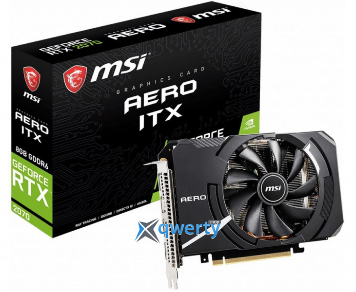 MSI RTX 2070 Aero ITX (RTX 2070 AERO ITX 8G) Одесса, купить Видеокарты ...