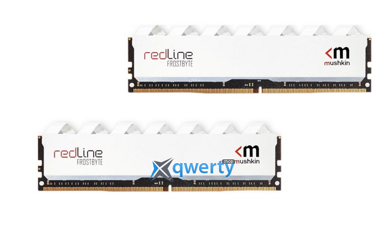 MUSHKIN Redline White DDR4 4000MHz 16GB Kit 2x8GB (MRD4U400JNNM8GX2)