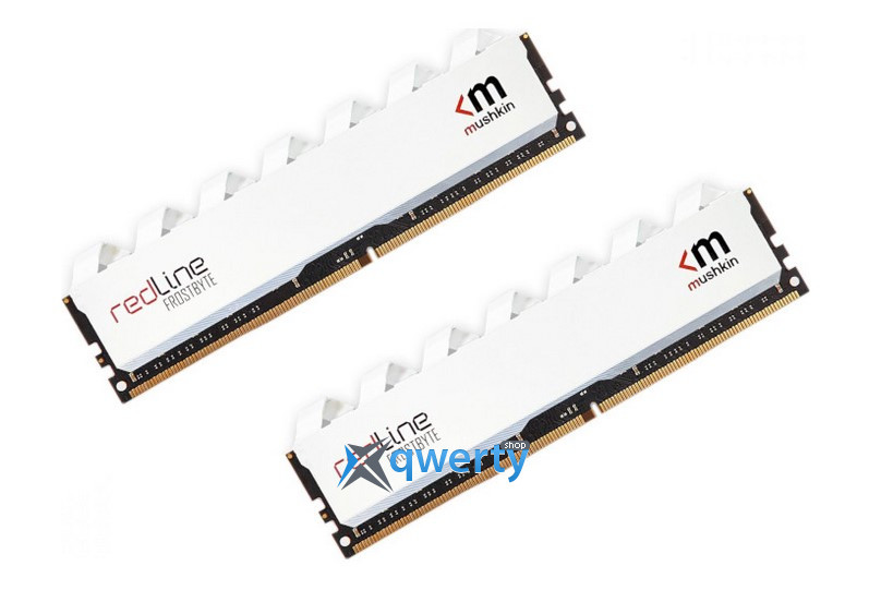 MUSHKIN Redline White DDR4 4000MHz 16GB Kit 2x8GB (MRD4U400JNNM8GX2)