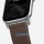 Nomad Modern Strap for Apple Watch 44mm/42mm Silver/Brown (NM1A4RSM00)
