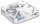 NZXT F120Q Matte White (RF-Q12SF-W1)