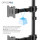 OfficePro MA122B 17-49 Black (VESA100х100)