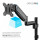 OfficePro MA721B 17-32 Black (VESA100х100)