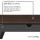 OfficePro MR145DW Dark Wood/Black