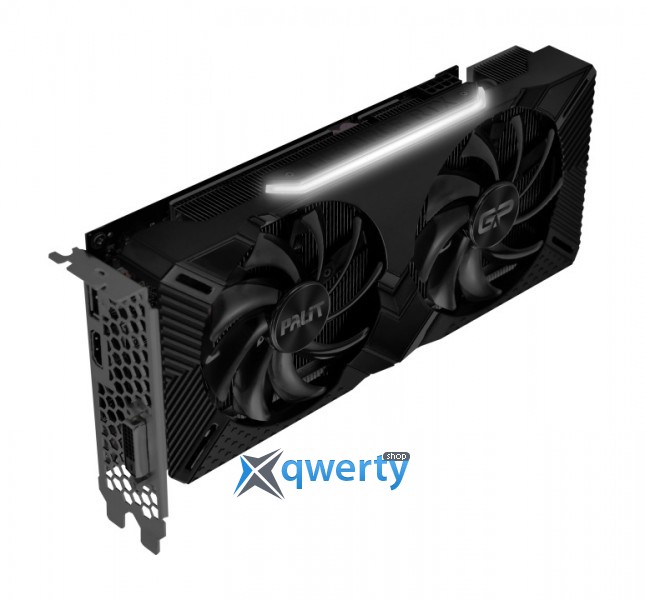 PALIT PCI-Ex RTX 2060 GAMING PRO OC 6GB GDDR6 (192bit) (1365/14000