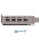 PNY PCI-Ex NVIDIA Quadro P620 DVI 2GB GDDR5 (128bit) (1354/4012) (4 x miniDisplayPort) (VCQP620-SB)