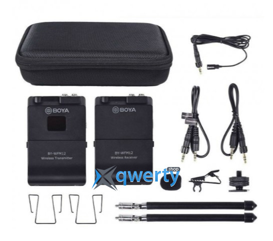 Радиомикрофонная система Boya BY-WFM12 VHF Wireless Microphone System ...