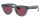 Ray-Ban Смарт-окуляри Meta Headliner Shiny Jeans Frame/Dusty Red Lenses (RW4009 66985Q 50-23)
