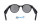 Razer Anzu Smart Glasses Round Design L Blue Light and Sunglass Lens Bundle (RZ82-03630400-R3M1)