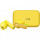 Realme T500 Pro Buds Lemon Cola (RMA2502 YELLOW)