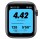 S6 NIKE MOOX3 Apple Watch Series 6  40mm Space Gray Aluminum case Anthracite/Black Sport Band