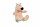 Same Toy Полярный мишка бежевый 13см (THT664)