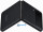 Samsung Flip 3 Aramid Cover (EF-XF711SBEGRU) Black