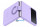 Samsung Flip 4 Silicone Cover with Ring (EF-PF721TVEGUA) Bora Purple