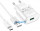 СЗУ USB-C Hoco C109A Fighter 18W + USB-C кабель QC White (6931474784834)