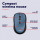 Trust Yvi+ Silent Wireless Dark Blue (25514)