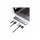 Ugreen 2xUSB-C to 3xUSB 3.0 + HDMI + USB-C CM251 gray (60559)
