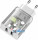USB-A Baseus Speed Mini Dual U Charger 10.5W White (CCFS-R02)
