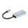 USB-С > USB-A 3.0/USB-C PD/HDMI, 0.14м, сірий (2E-W2680)